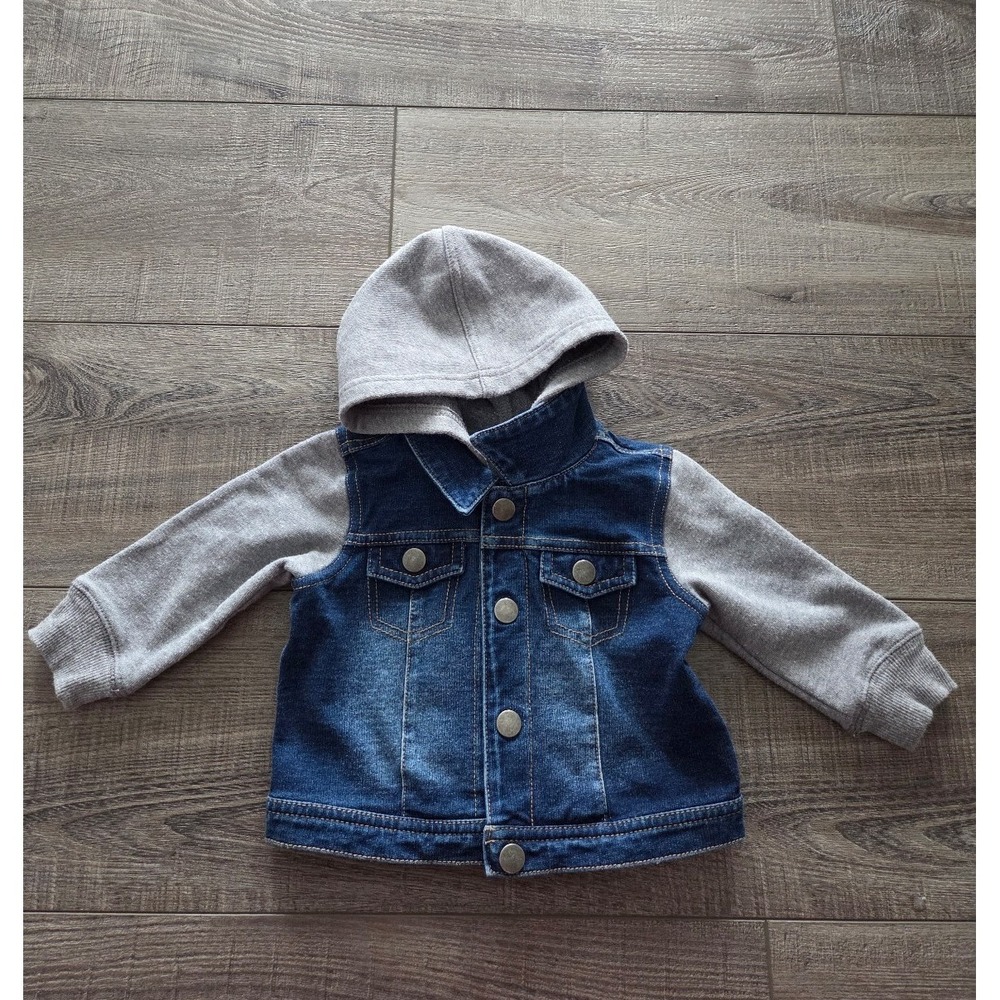 Okie dokie baby boy jeans jacket 6 mos